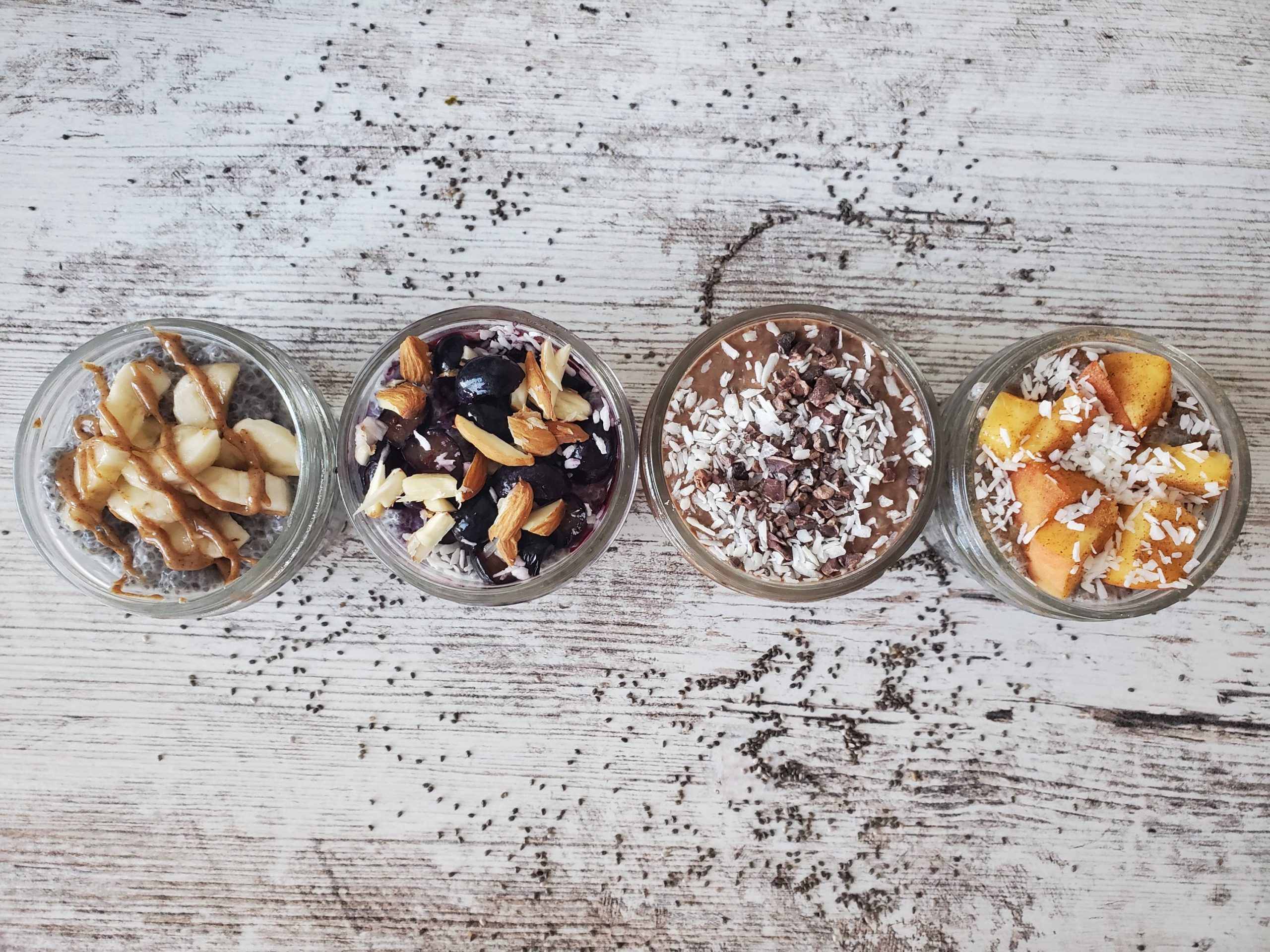 Chia seed pudding (4+ ways!)